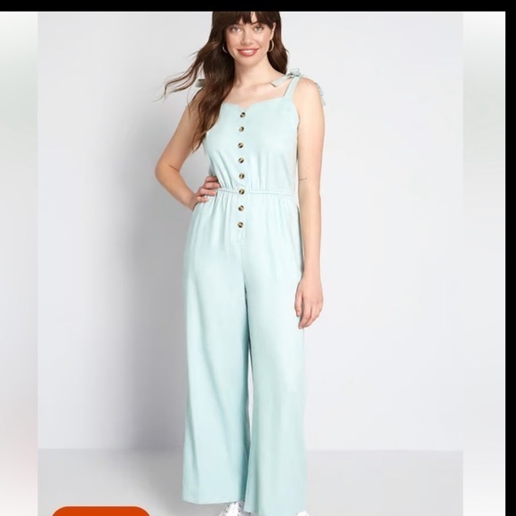 ModCloth Every Waking Momentum Jumpsuit small NWT - Picture 1 of 5